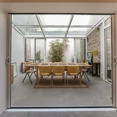 Paris-maison-appartement-7 Chambres Metro Jourdain *